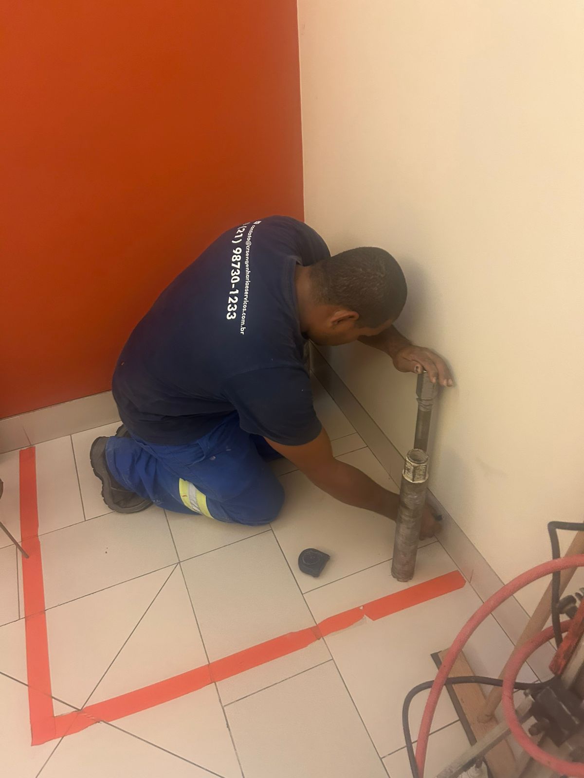 MARCAÇÃO E PREPARAÇÃO DE PISO - DA PAZ